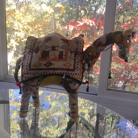 VTG Large Rajasthani Fabric Camel Made‎ in India